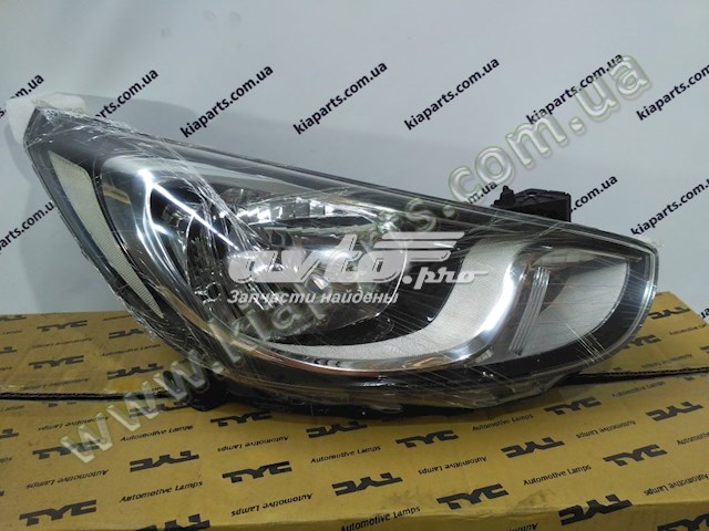 Reflektor prawy 20E311052B TYC