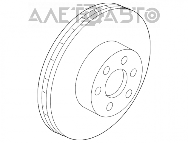 432063JA0A Nissan tarcza hamulcowa tylna