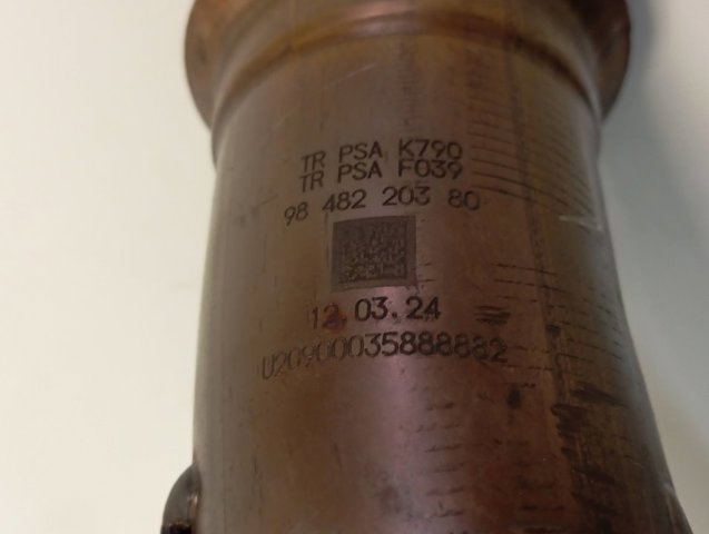 Konwerter-katalizator do Opel Corsa F P2JO