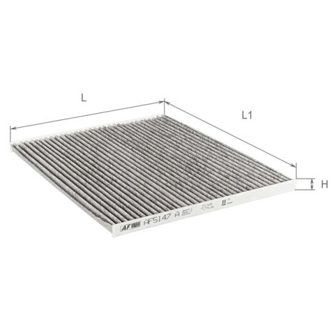 Do koszyka AF5147A Alpha Filter Filtr kabiny
