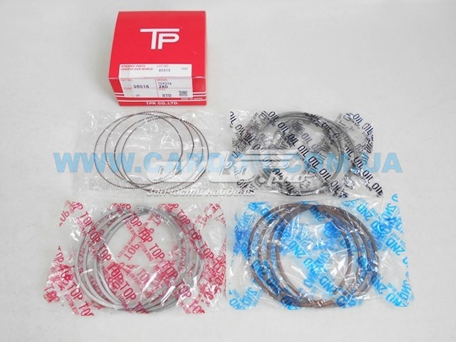 Zestaw pierścieni tłokowych do silnika, STD TPR 36016STD cena, od 38,17 USD