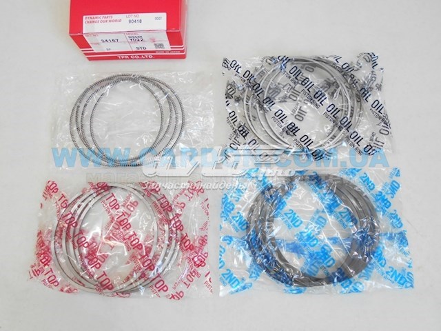 Zestaw pierścieni tłokowych do silnika, STD TPR 34167STD cena, od 55,51 USD
