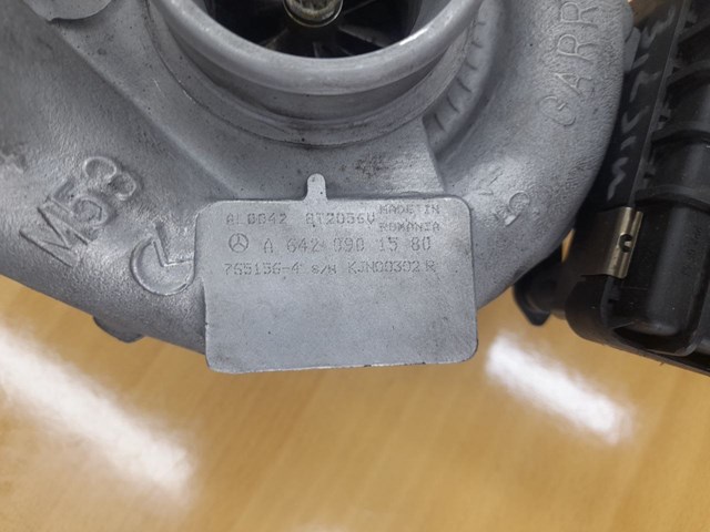A6420901580 Mercedes Turbina