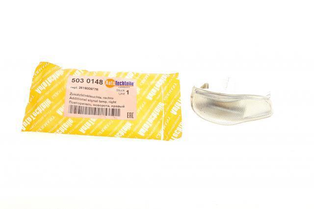 Do koszyka 5030148 Autotechteile Kierunkowskaz lusterka prawy
