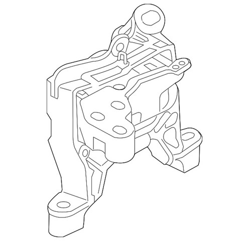 Poduszka (podpora) silnika prawa K15639060 Mazda