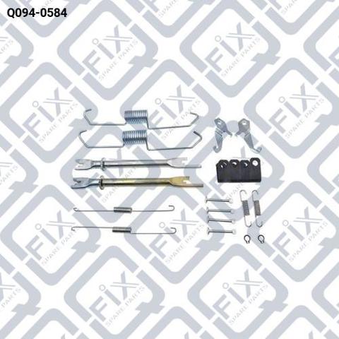 Do koszyka Q0940584 Q-fix Samoregulator szczęk hamulcowych (zestaw naprawczy)