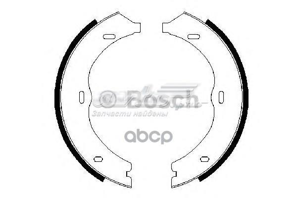 Klocki hamulca ręcznego Bosch 986487718 cena, od 22,19 USD