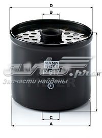 Do koszyka P917X Mann-Filter Filtr paliwa