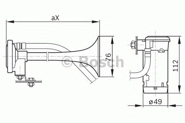 Sygnał dźwiękowy (klakson) ВАЗ NIVA I kombi (21213/21214/2131) (1995 - 2026) cena, od 53,87 USD