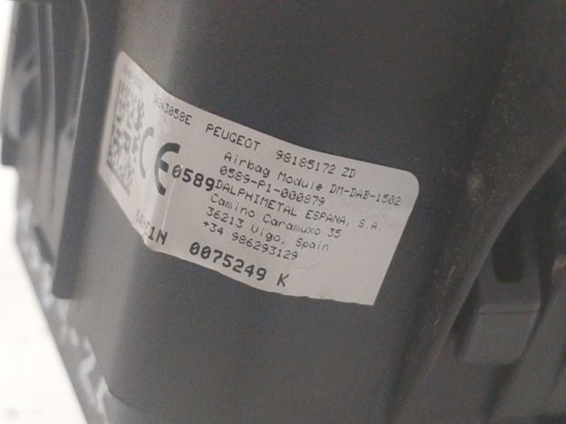 Poduszka powietrzna (Airbag) kierowcy Peugeot/Citroen 98185172ZD