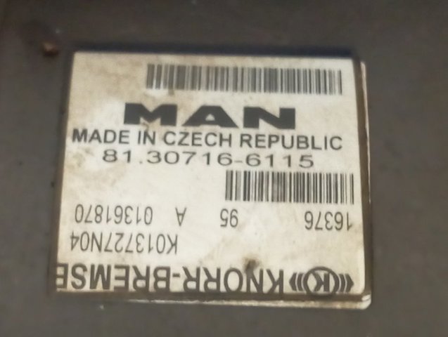 Do koszyka 81307166115 MAN Cylinder roboczy sprzęgła