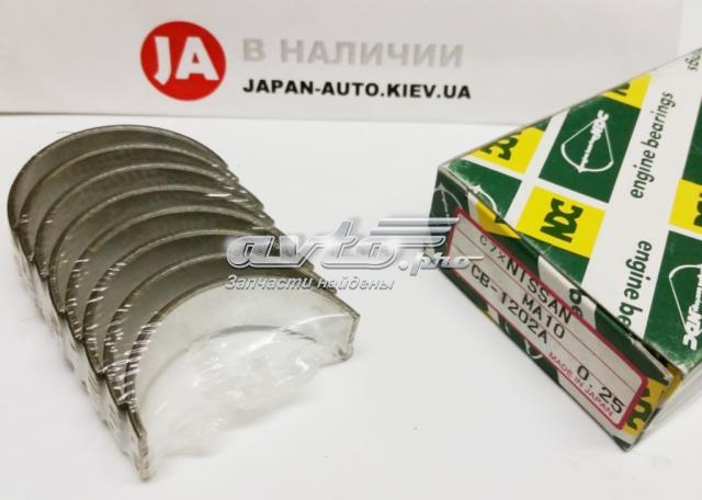 Panewki korbowodowe wału korbowego, zestaw, 1. naprawa (+0,25) Nissan Micra hatchback (K10) (1982 - 1992) cena, od 7,49 USD