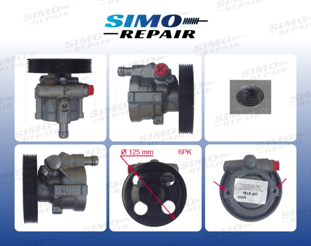 491103097R Renault (RVI) Pompa wspomagania hydraulicznego kierownicy