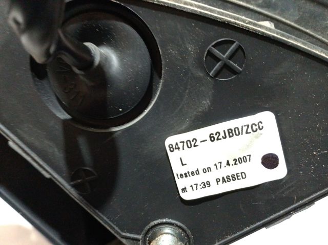  Lusterko wsteczne lewe Suzuki Swift 3