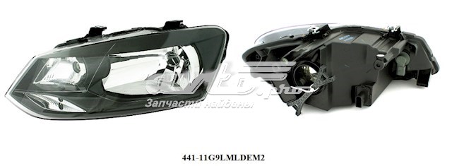 44111G9LMLDEM2 Depo/Loro Reflektor lewy