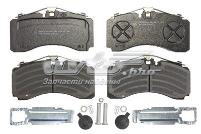 Okładziny (klocki) do hamulców tarczowych tylne SAF 3057000600 cena, od 190,43 USD