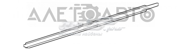 Do koszyka 7572006180 Toyota Uszczelniacz szyby drzwi przednich lewych zewnętrzny (listwa)