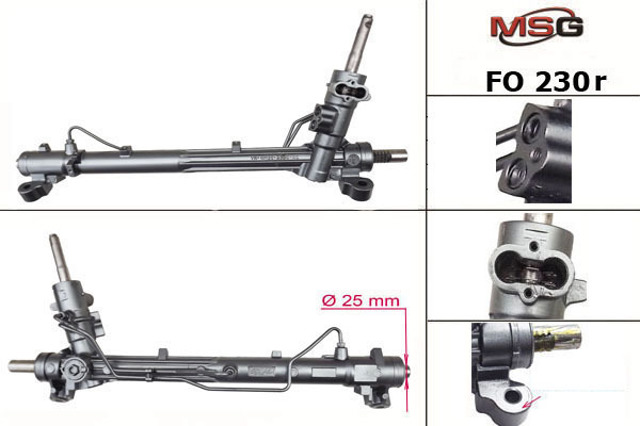 Listwa kierownicza (maglownica) MSG Rebuilding FO230R cena, od 88,53 USD