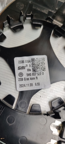 Lusterko wsteczne prawe VAG 5H0857522D cena, od 28,51 USD