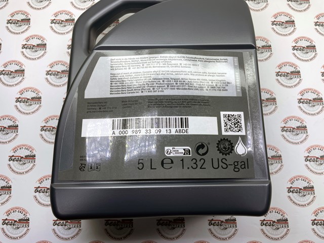 Olej do silnika 000989330913 Mercedes