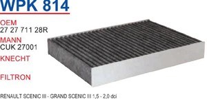 WPK814 Wunder Filtr kabiny