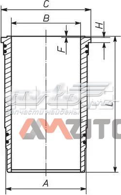 227WN3701 Mahle Original Tuleja tłoka