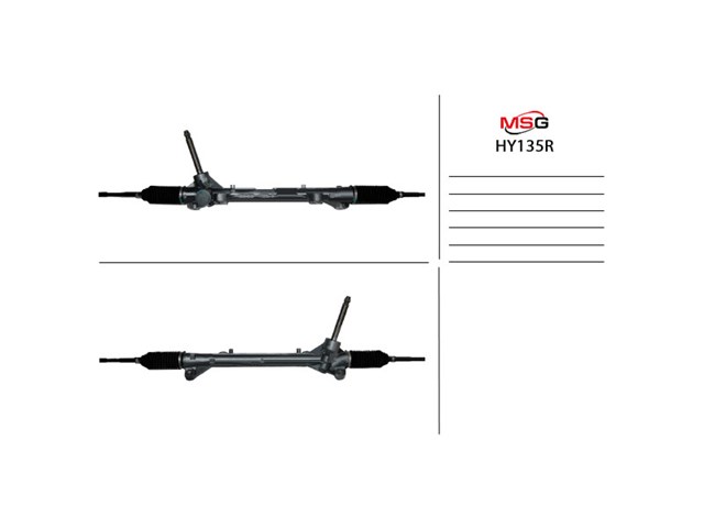 Do koszyka HY135R MSG Rebuilding Listwa kierownicza (maglownica)