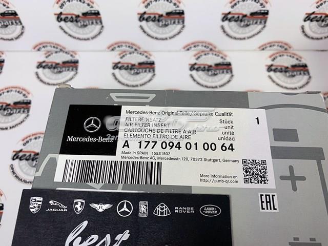 Do koszyka A177094010064 Mercedes Filtr powietrza