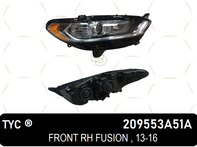 209553A51A TYC Reflektor prawy