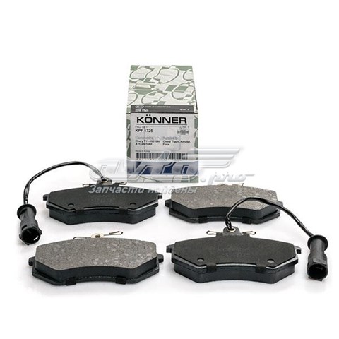 Klocki hamulcowe przednie tarczowe Konner KPF1725 cena, od 15,64 USD