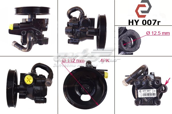 Pompa wspomagania hydraulicznego kierownicy 571004A100 Hyundai/Kia
