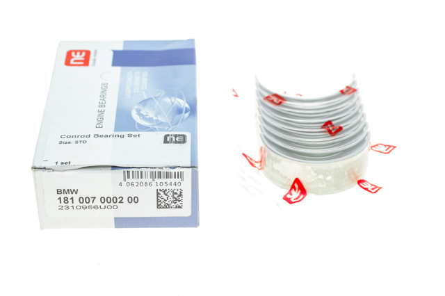 Do koszyka 181007000200 NE/NPR Panewki korbowodowe wału korbowego, zestaw, standardowe (STD)