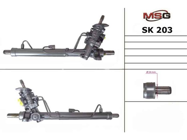 SK203 MSG Listwa kierownicza (maglownica)