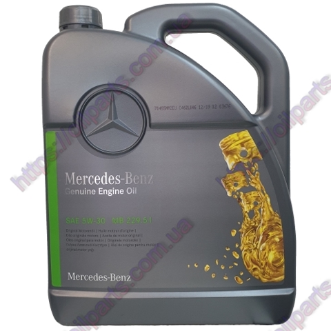 Olej do silnika Mercedes A000989320913ABDW