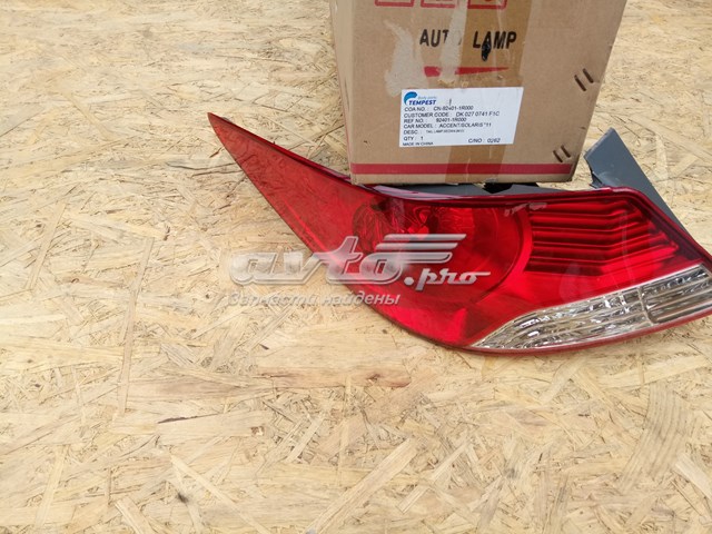 Lampa zespolona tylna lewa Tempest 0270741F1C cena, od 50,80 USD