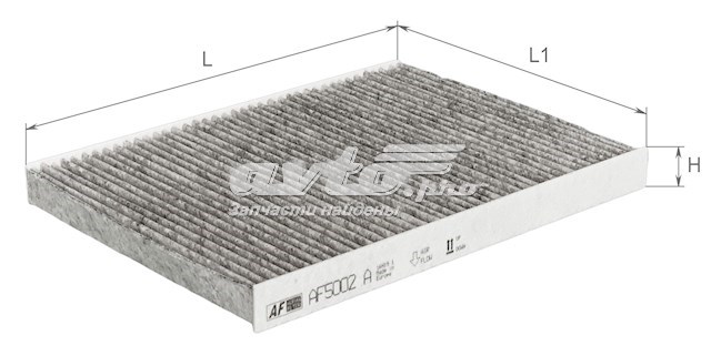 Do koszyka AF5002A Alpha Filter Filtr kabiny