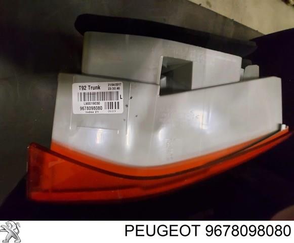 Lampa zespolona tylna lewa wewnętrzna Peugeot/Citroen 9678098080 cena, od 124,29 USD