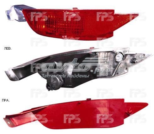Lampa odblaskowa zderzaka tylnego prawa FPS FP2810F4P cena, od 19,46 USD