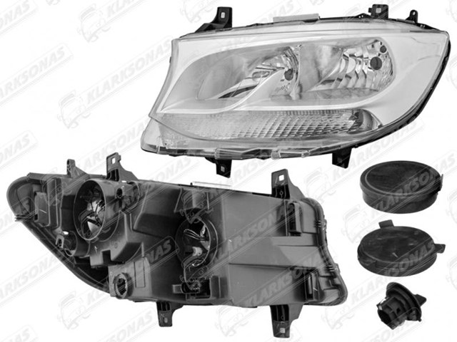 Reflektor lewy Mercedes A9109060000 cena, od 229,42 USD