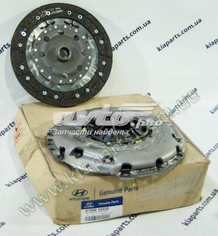 Do koszyka 4120024420 Hyundai/Kia Zestaw sprzęgła (3 części)
