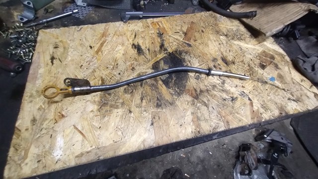 Do koszyka Bagnet poziomu oleju w silniku Nissan Primera  P12