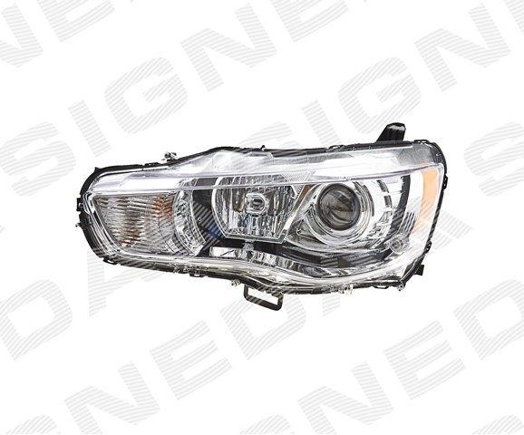 Do koszyka 8301A705 Mitsubishi Reflektor lewy