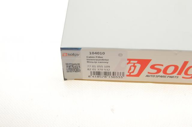 Do koszyka 104010 Solgy Filtr kabiny