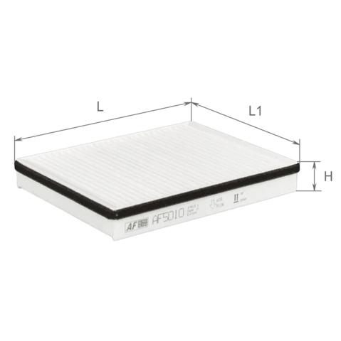Filtr kabiny Alpha Filter AF5010 cena, od 8,70 USD