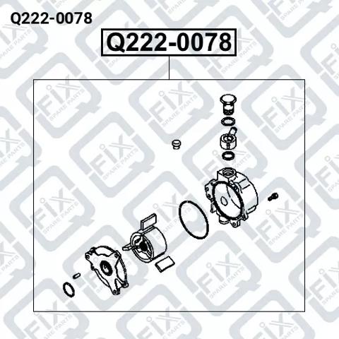 Q2220078 Q-fix Pompa podciśnienia