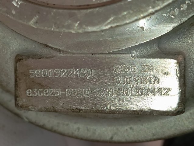 Turbina Iveco 5801922491 cena, od 377,30 USD