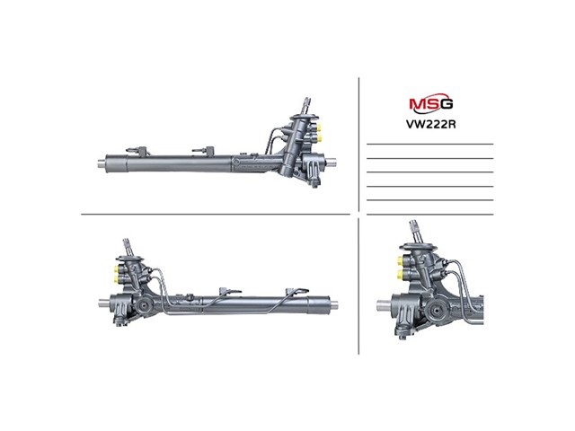 Listwa kierownicza (maglownica) MSG Rebuilding VW217R cena, od 432,47 USD