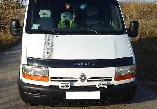 Deflektor na maskę do Renault Master II JD, ND