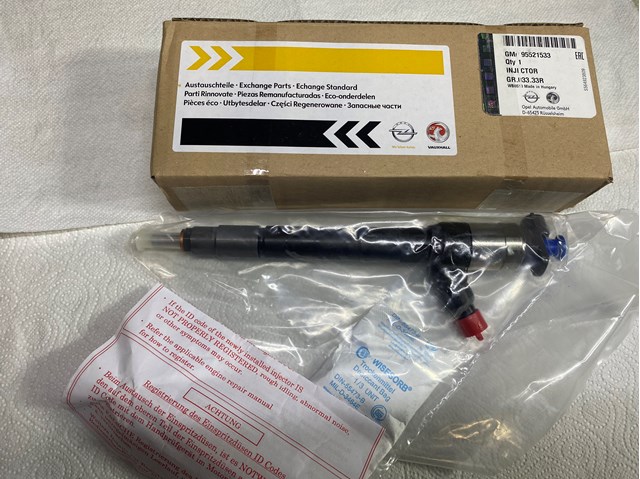 Do koszyka 55578075 General Motors Wtryskiwacz paliwa