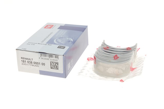 Do koszyka 181038000100 NE/NPR Panewki korbowodowe wału korbowego, zestaw, standardowe (STD)